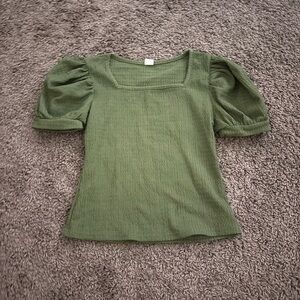 Puff sleeve blouse
